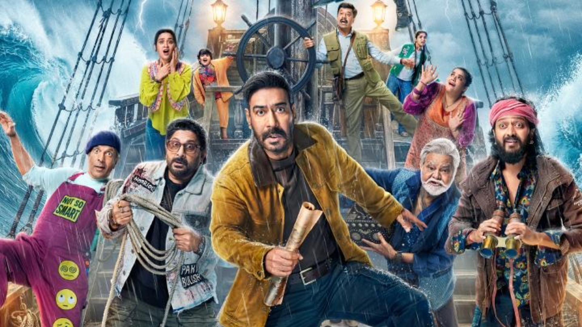 Ajay Devgn in Dhamaal 4 Box Office Collection Day 5 poster