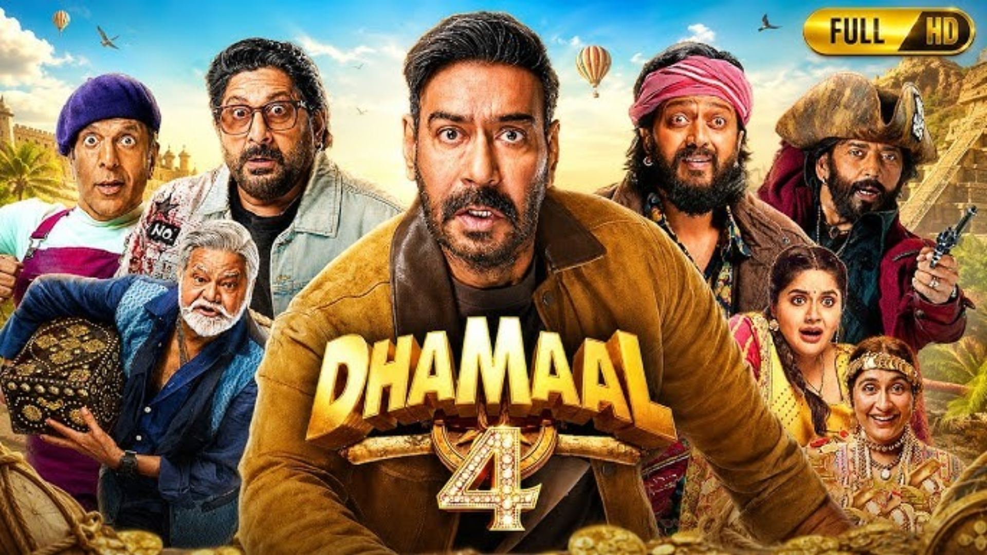 Dhamaal 4 Collection Day 4 featuring Ajay Devgn at the Indian box office