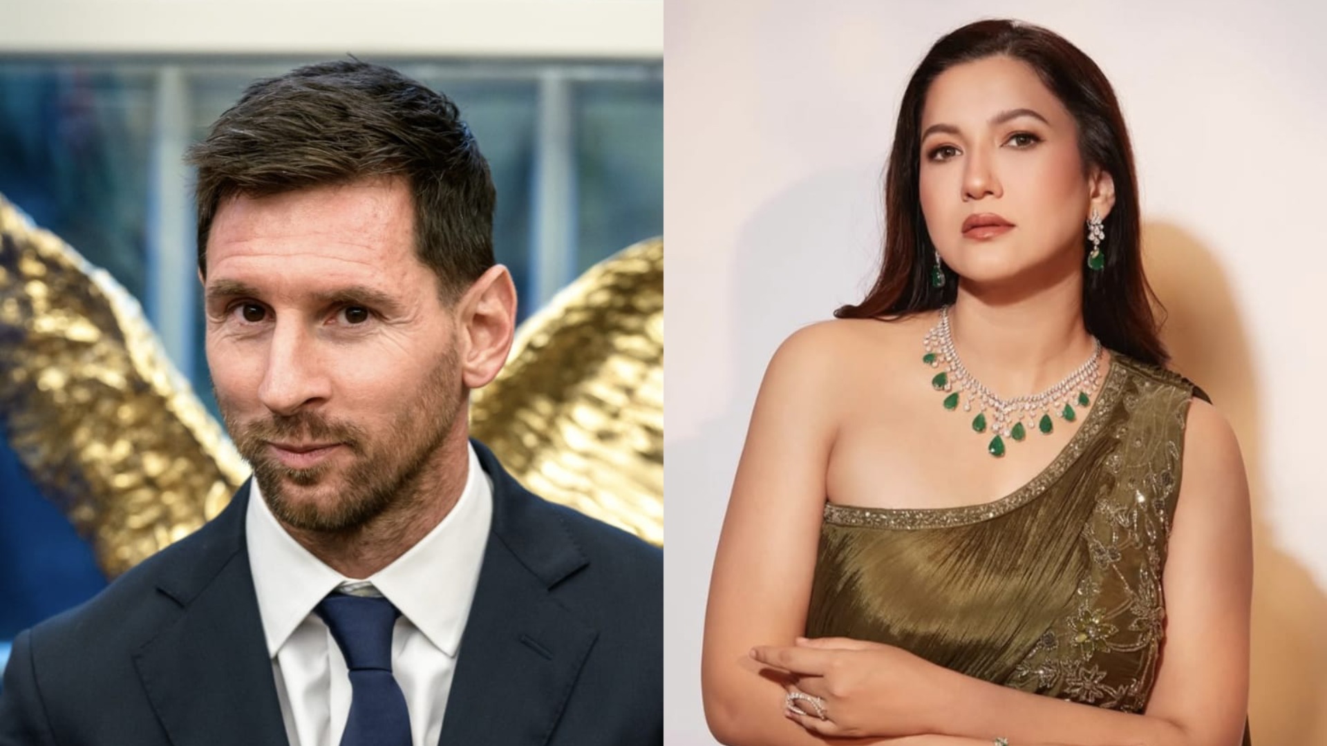 Gauahar Khan Messi reaction after Argentina vs Egypt FIFA World Cup match